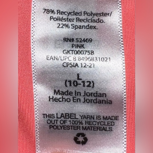 Free Assembly Girls Sports Bra Coral - Picture 8 of 8